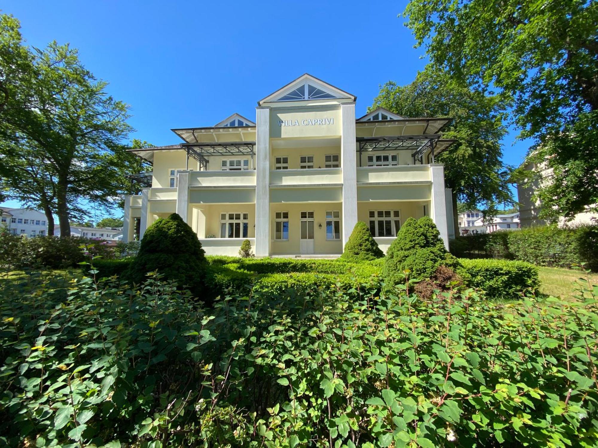 Villa Caprivi - Ferienwohnung 3 Heringsdorf Dış mekan fotoğraf