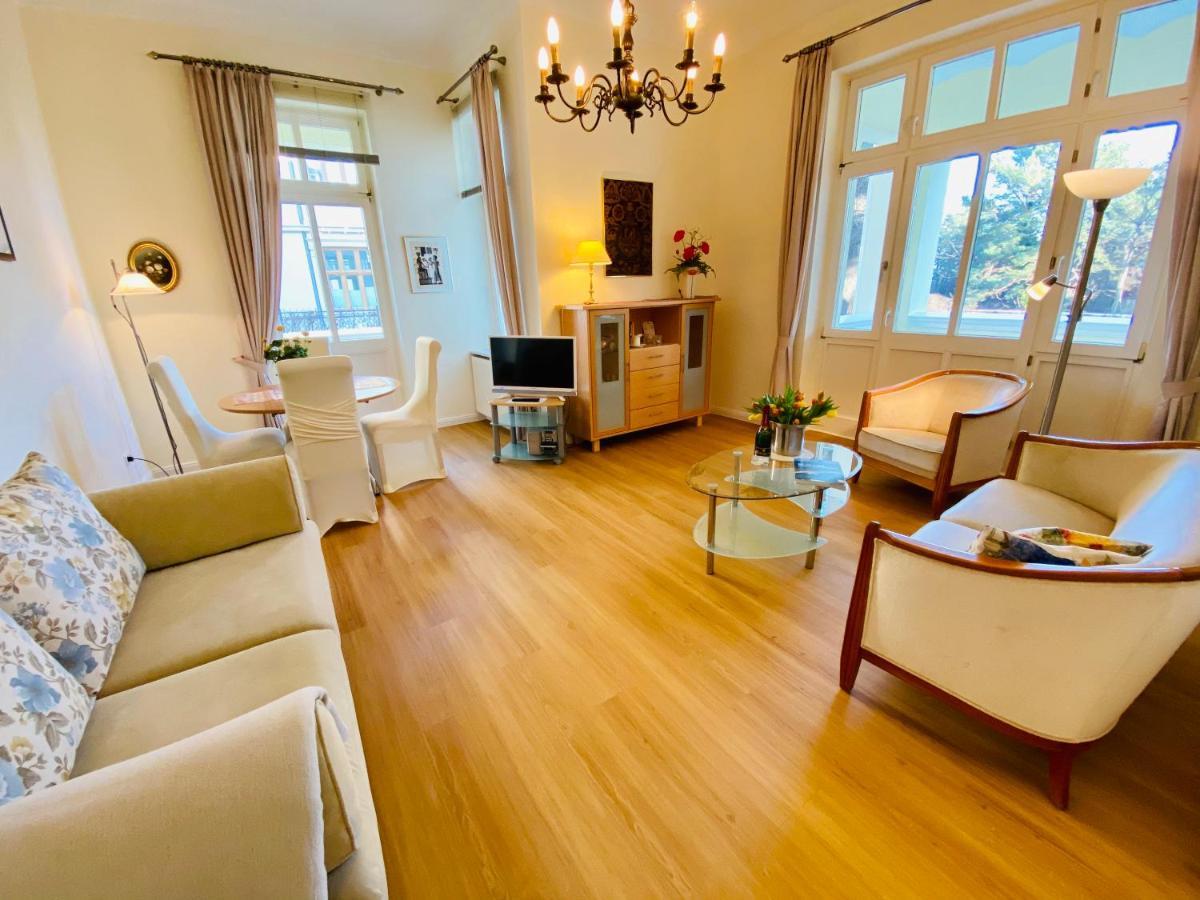 Villa Caprivi - Ferienwohnung 3 Heringsdorf Dış mekan fotoğraf